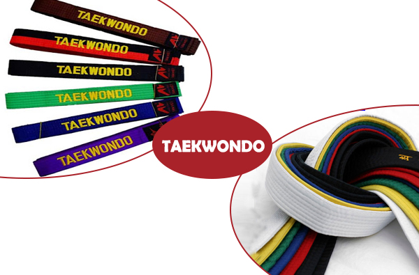 Các cấp bậc, đai của Taekwondo 