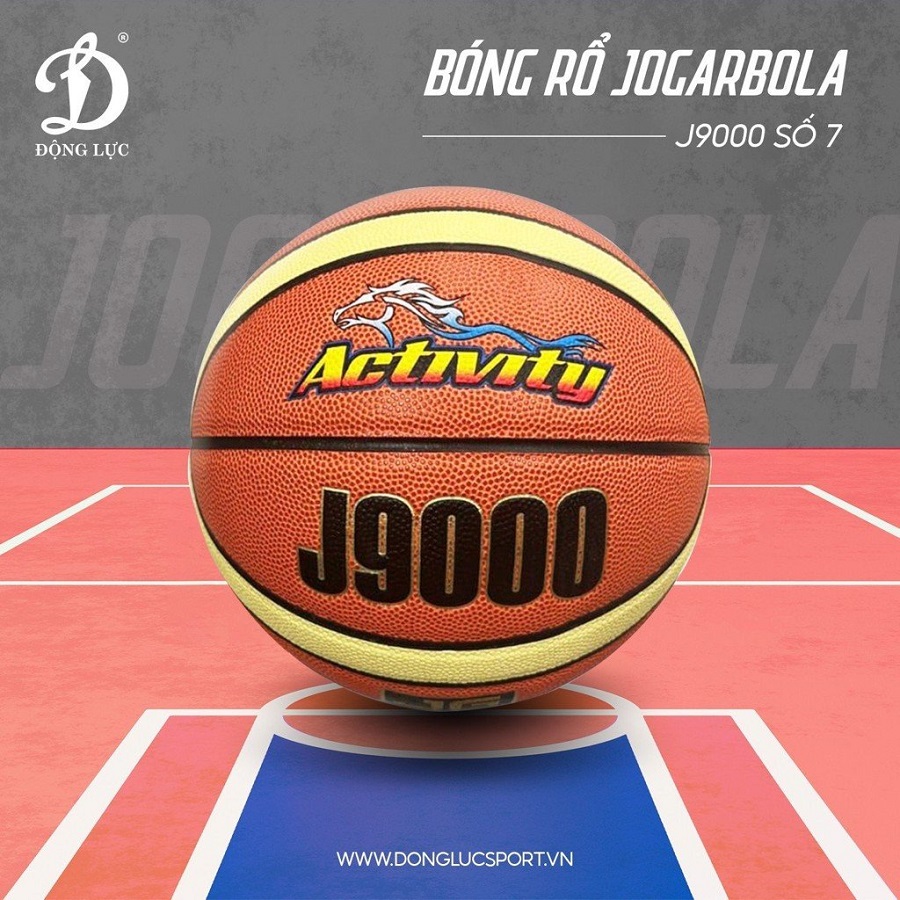 Hình ảnh về quả bóng rổ Jagarbola J9000 số 7 chính hãng