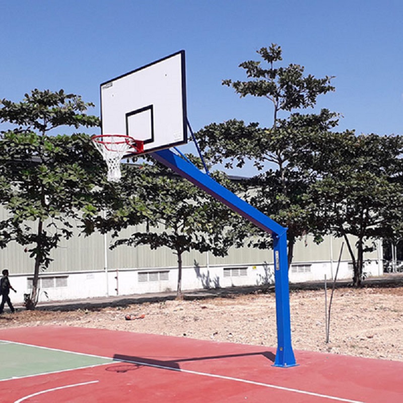 Cách làm trụ bóng rổ ngoài trời vui chơi giải trí phù hợp