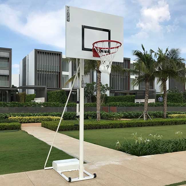 Hình ảnh thực tế mẫu trụ bóng rổ trường học Vifa 801827
