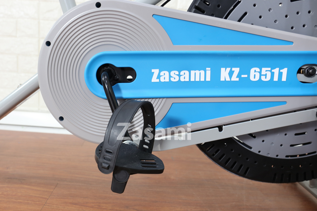Bàn đạp của xe đạp tập thể dục Zasami KZ-6511 an toàn chống trơn trượt