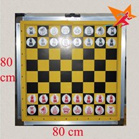 Bộ cờ vua treo tường giảng dậy Bộ cờ vua treo tường giảng dậy