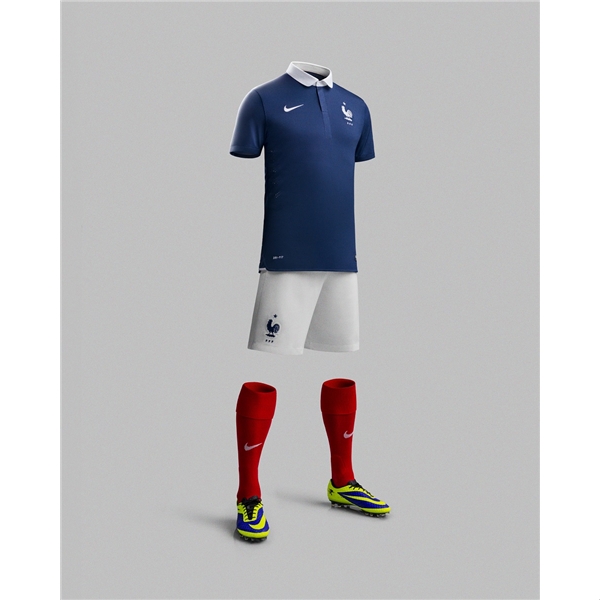 Mặt sau của áo bóng đá đội tuyển Pháp World Cup 2014