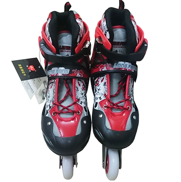 Giày trượt Patin Long Feng 906 - Đỏ