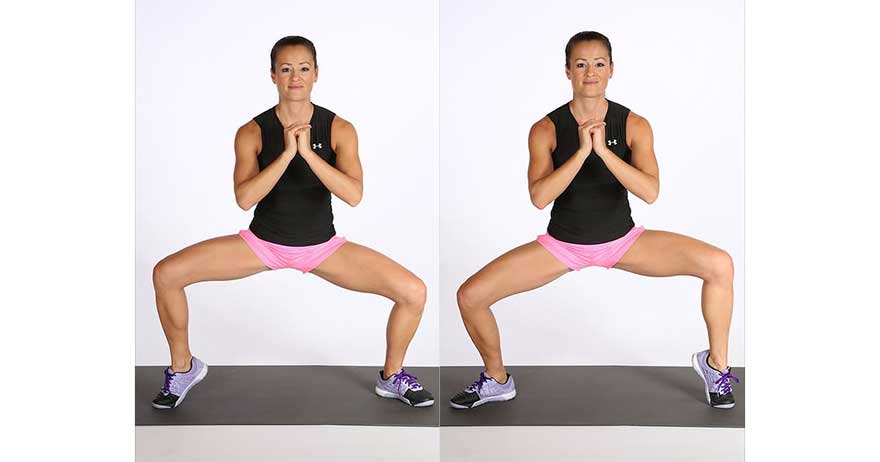 Hướng dẫn tập luyện Sumo squat đúng cách hiệu quả