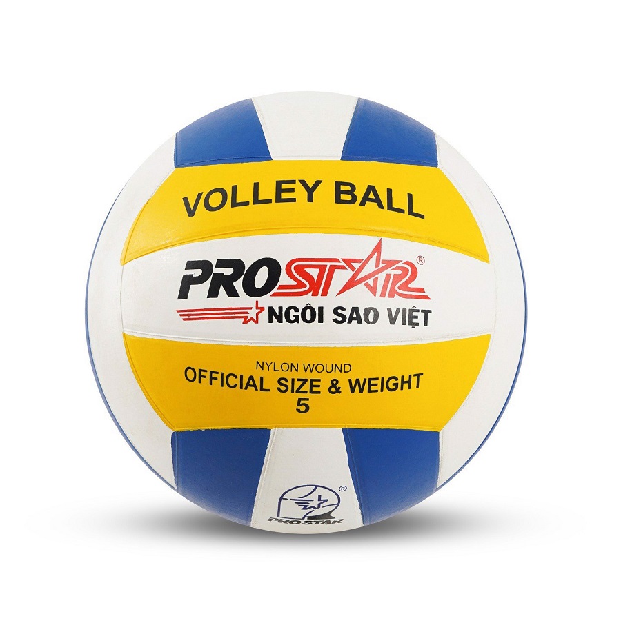 Hình ảnh về quả bóng chuyền cao su 3 màu V5 chính hãng
