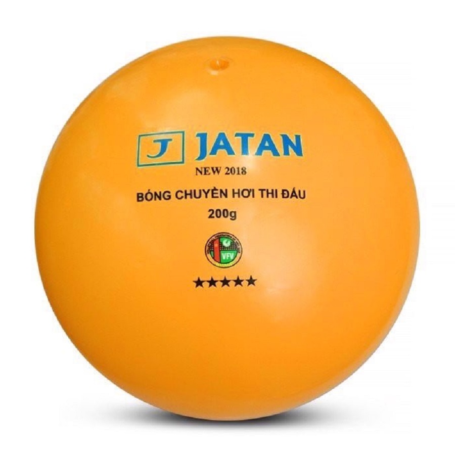 Mặt trước của quả bóng chuyền hơi Động Lực Jatan 200g