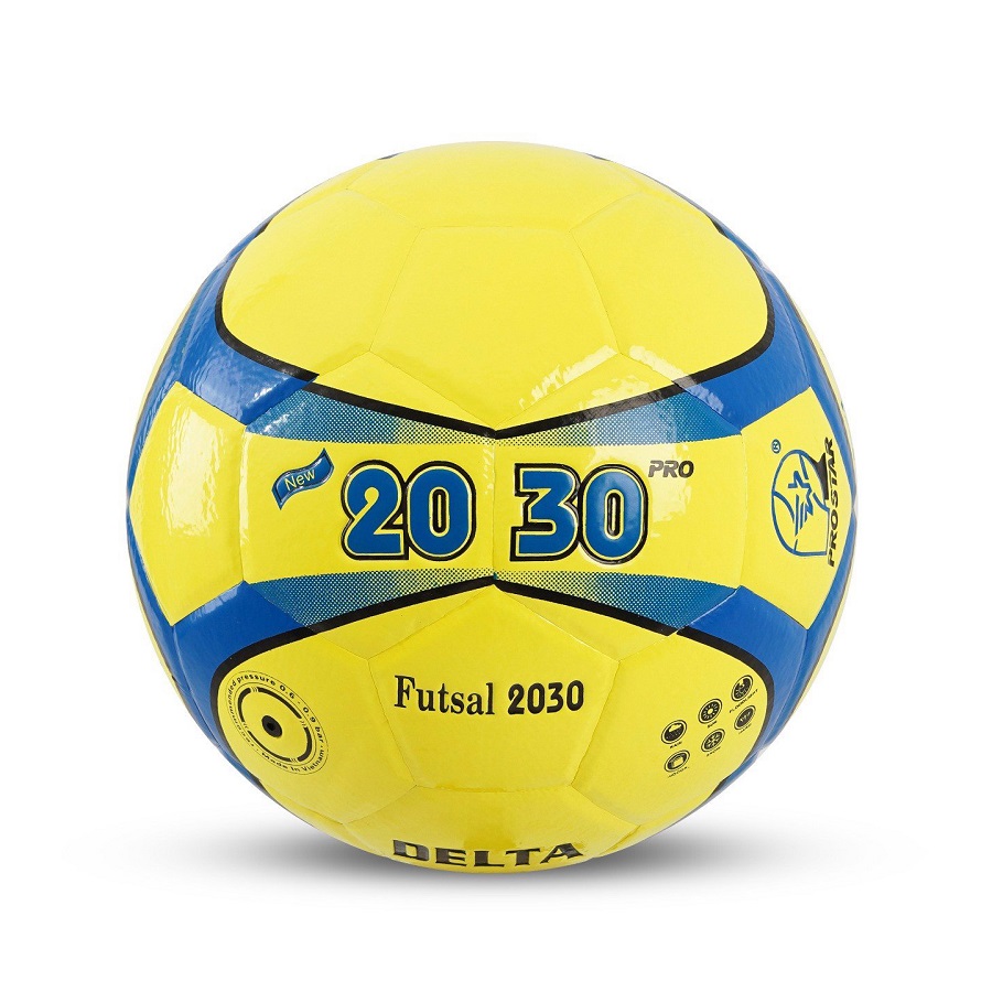 Mặt sau của quả bóng đá Futsal 2030 Delta chính hãng