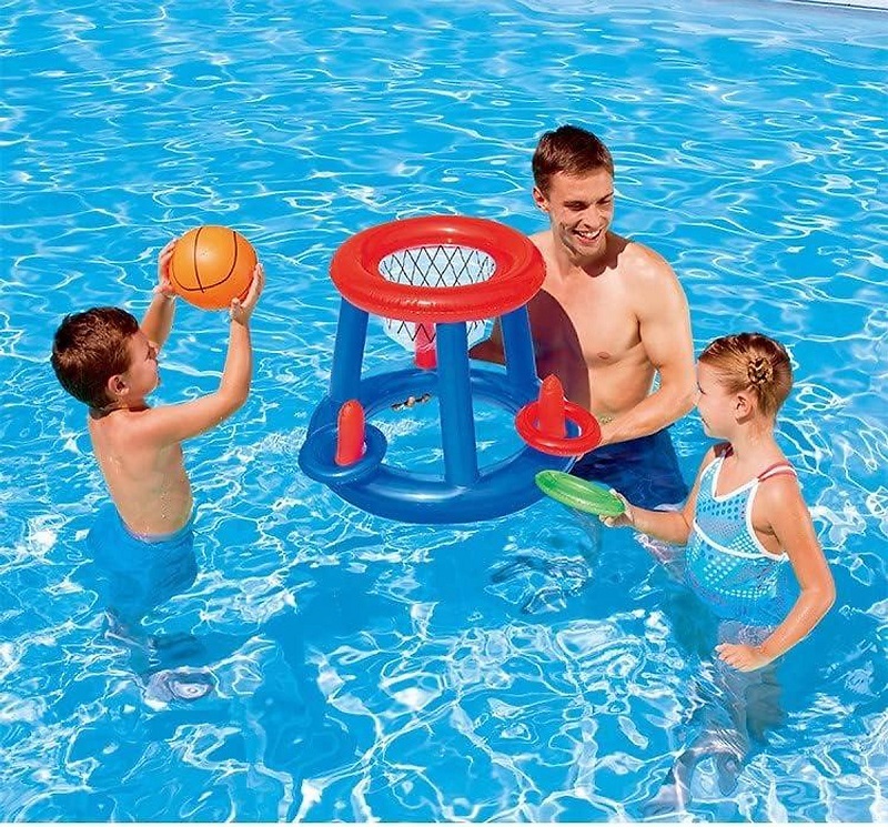 Chơi bóng rổ dưới nước cũng làm giảm thiểu căng thẳng