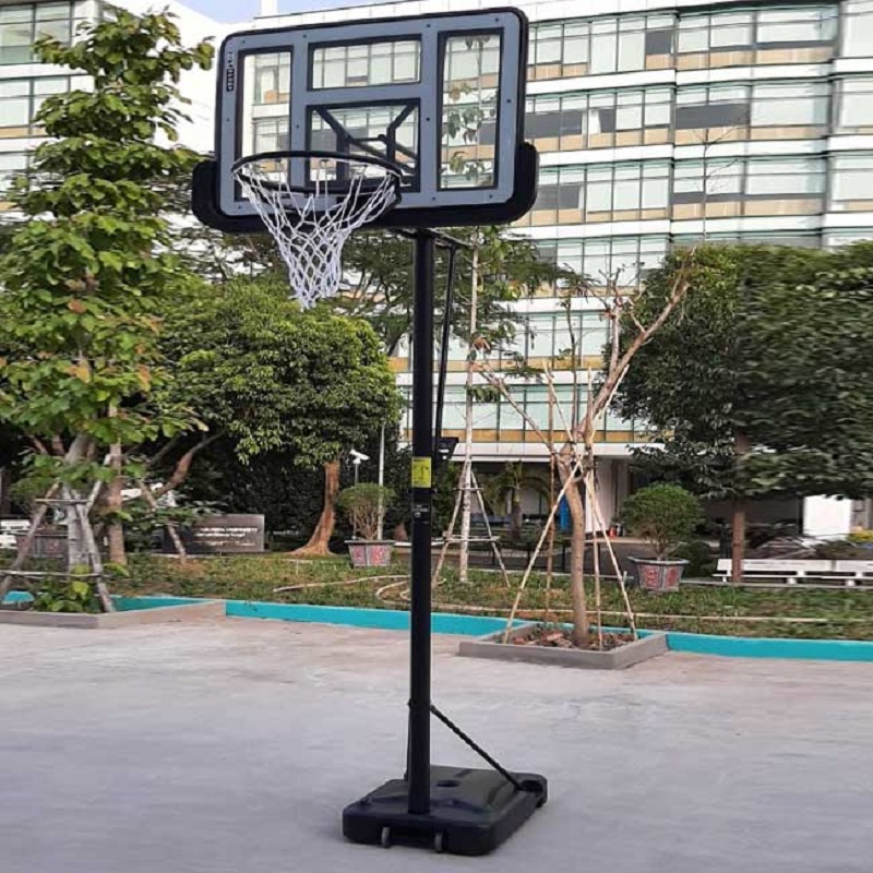 Trụ bóng rổ có kích thước tiêu chuẩn ra sao