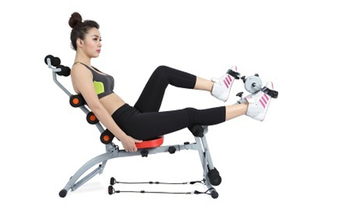 Hướng dẫn bạn tập thể dục với máy tập cơ bụng tổng hợp Zaco 2013