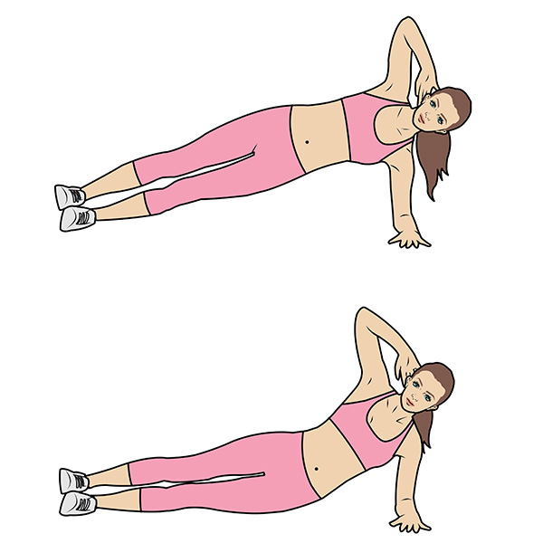 Bài tập Side Plank hiệu quả