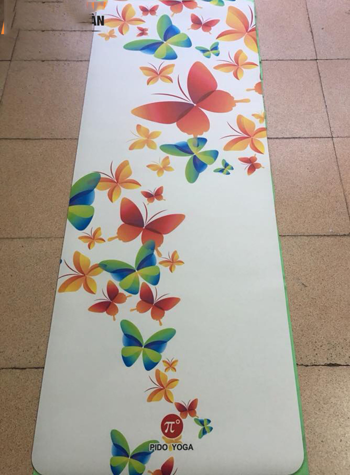 Thảm tập Yoga Pido 5D Hoa