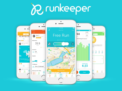 Ứng dụng chạy bộ RunKeeper cho ios và anroid