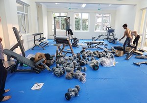 Dự án lắp đặt phòng tập Gym tại Đoàn nghi lễ Quân đội Việt Nam