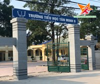 Lắp đặt thiết bị giáo dục tại trường tiểu học Tân Minh Sóc Sơn