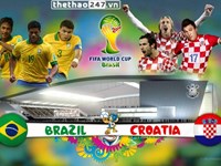 [World Cup 2014] Kết quả chung cuộc 3-1 trong trận đấu Brazil vs Croatia