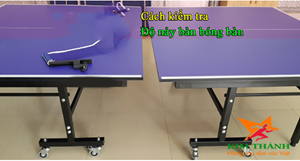 Cách kiểm tra độ nảy mặt bàn bóng bàn theo TC ITTF