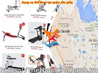 Cần bán dụng cụ thể thao tại quận Cầu Giấy