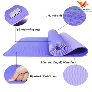 Chất liệu - Cấu tạo của thảm Yoga cao cấp tại Thể Thao Kim Thành