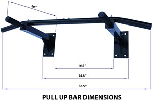 Ưu điểm của Xà đơn đa năng Wall Pull Up Bar P90X