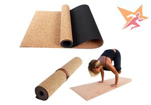 Thảm tập Yoga Cork Mat 6 ly
