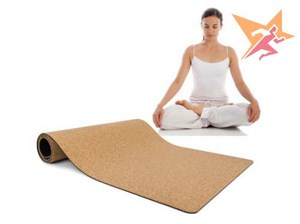 Thảm tập Cork Yoga Mat 4 ly