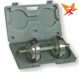 Tạ tay mạ Crôm loại 10kg/bộ Tạ tay mạ Crôm loại 10kg/bộ