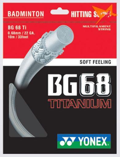 Dây căng vợt cầu lông Yonex BG 68 Ti chất lượng giá rẻ