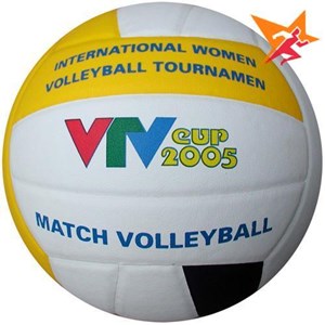 Quả bóng chuyền Động Lực da PVC in VTV DE201