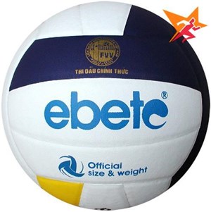 Quả bóng chuyền da PU Ebete in VTV