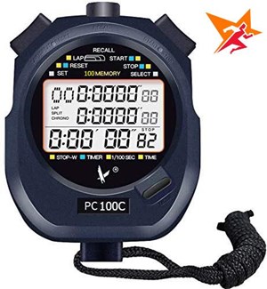 Đồng hồ bấm giây 100lap PC-100C