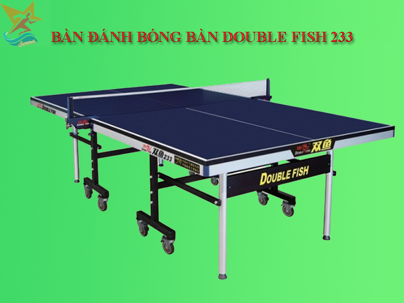 BÀN BÓNG BÀN DOUBLE FISH GIÁ CHỈ CÒN 14 TRIỆU
